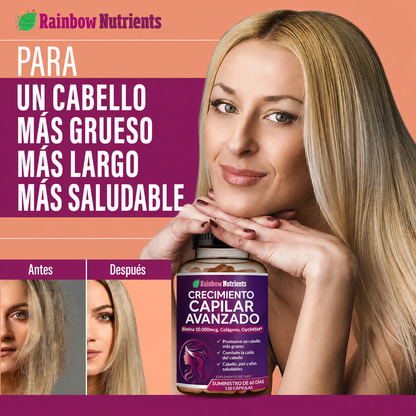 Crecimiento capilar avanzado para mujeres